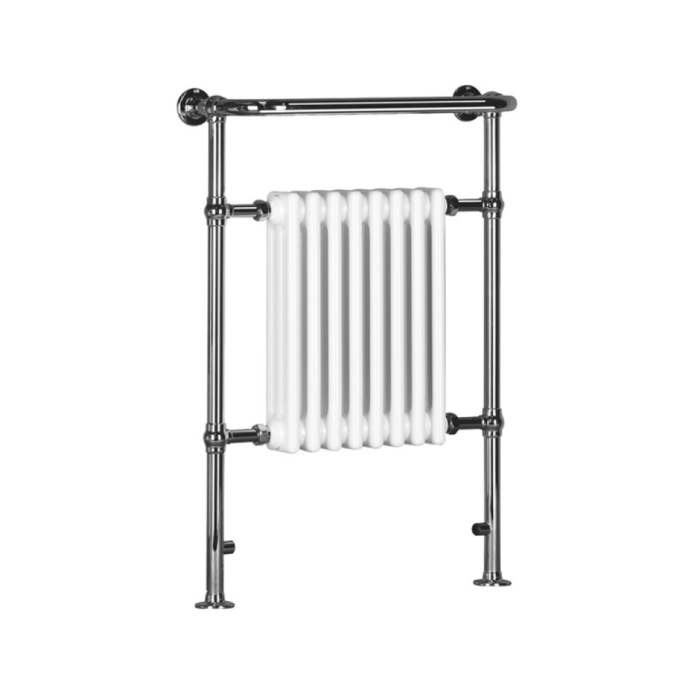 Product Cut out image of the Elwick White 670mm Traditional Radiator